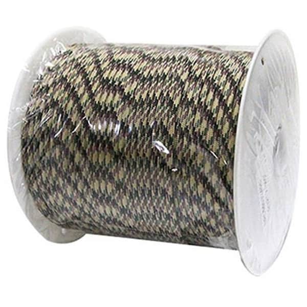 Mibro Group MIBRO Group 186890 0.15 in. x 400 ft. Camouflage Military Grade 550 Paracord; Bulk Reel 186890 - main